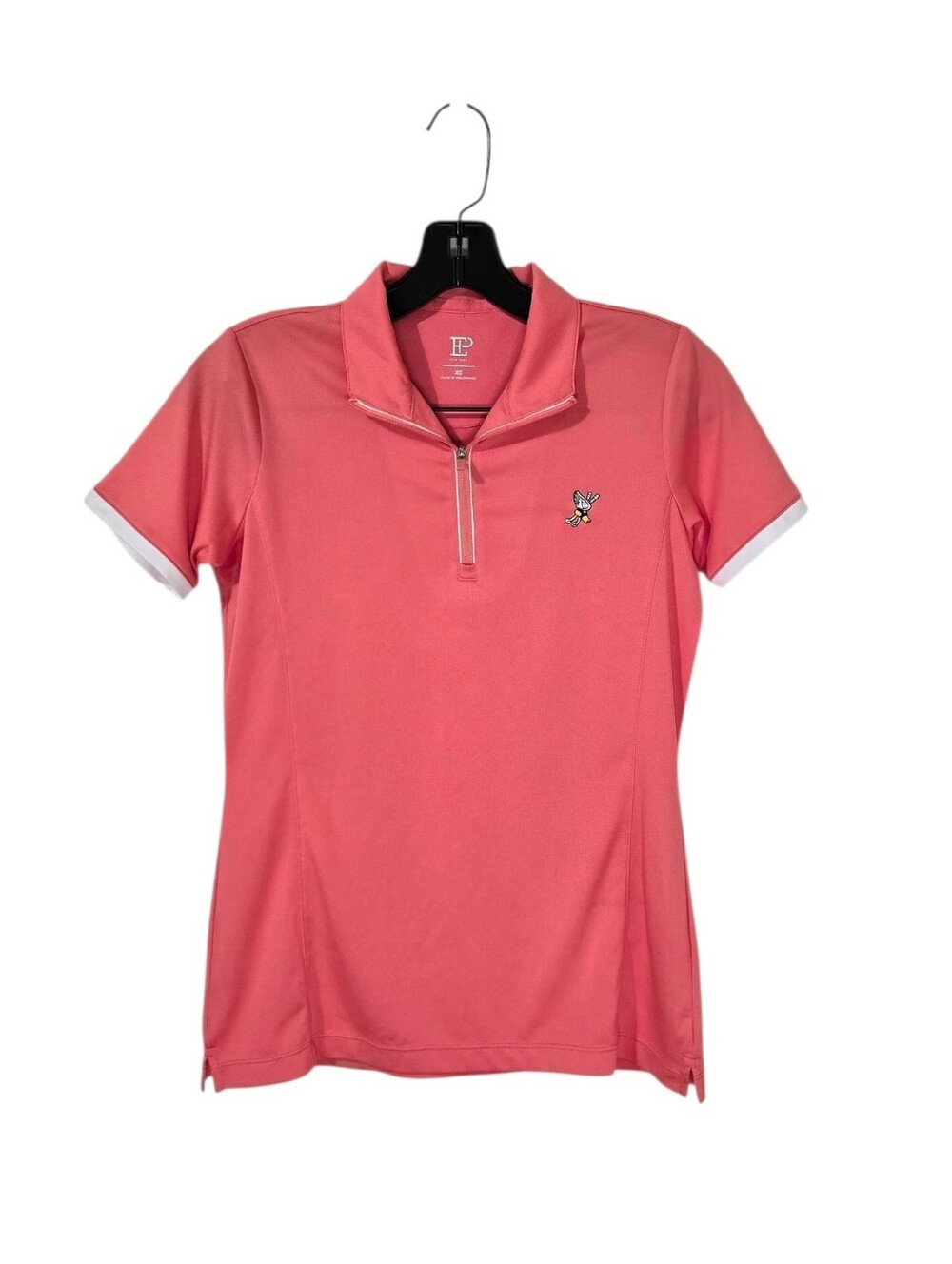 EP New York Golf Polo Winged Foot Golf Course Coral Women's XS